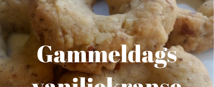 Rigtig gode hjemmelavede vanilje kranse - Old-fashioned homemade vanilla wreaths @ danishthings.com