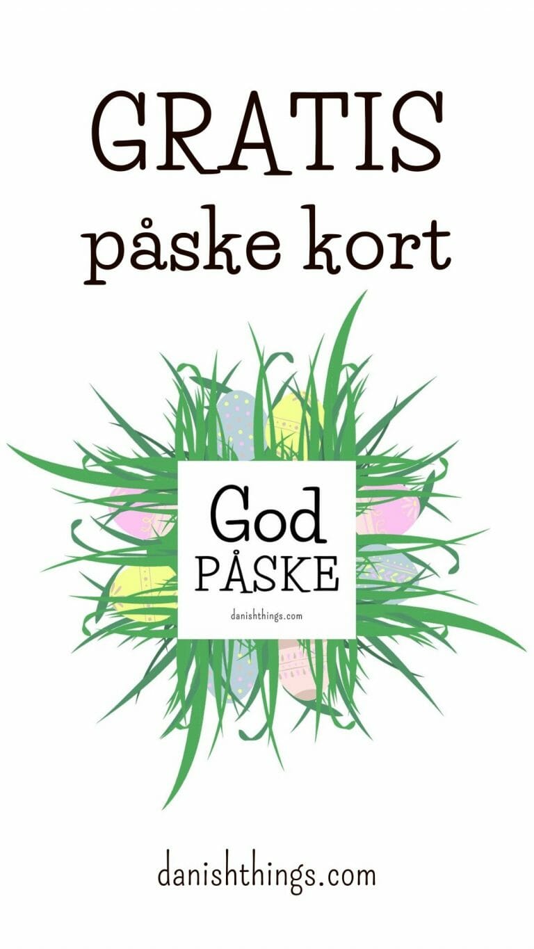 God påske - gratis påskekort med æg - Danish Things