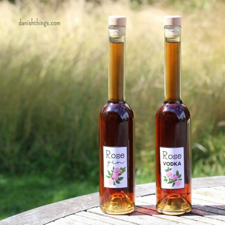 Rose-infused alcohol – how to make vodka and gin with roses - Danish Things